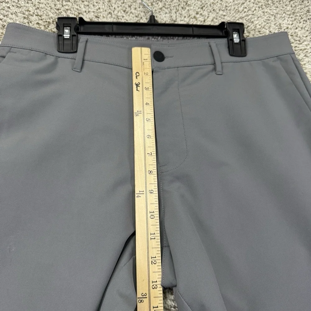 Banana Republic Golf Pants Mens Size 34x30 Gray Performance Stretch Tapered Golf